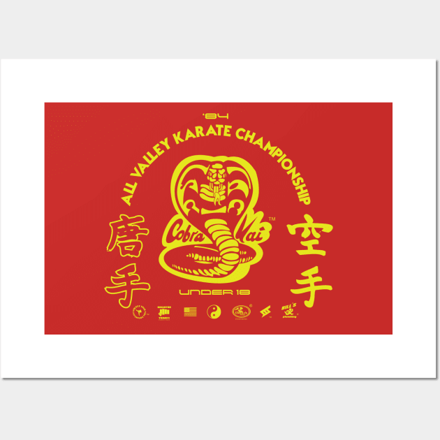 Cobra Kai 2 Wall Art by Sharkshock